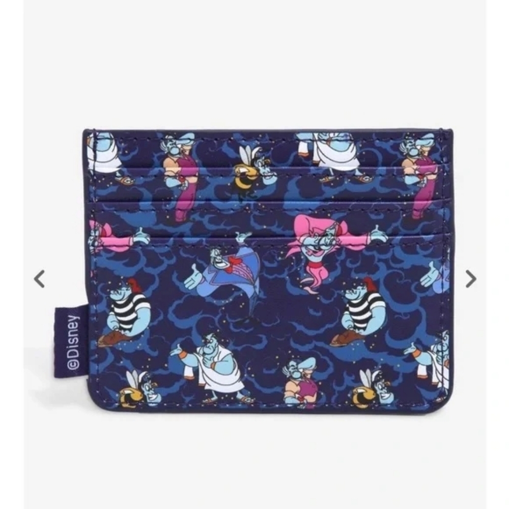 Loungefly Disney Aladdin Genie Movie Outfits Cardholder Wallet
